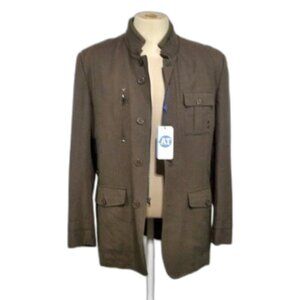 NWT UTILITY CARGO COAT LONG JACKET SIZE 40R